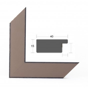 PASTEL 40 MARRON MIROIR