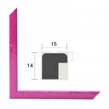 Cadre photo sur mesure CAPRI ROSE